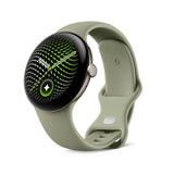 Google Pixel Watch 5 (45 mm) - Smartwatch - Pyrite Case/Olive Band, LTE