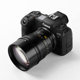 TTArtisan Lente con Cuerpo de Metal de 90 mm F/1.25 Compatible con Montura Canon R - Negro