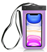Sovica Funda Impermeable Compatible con Xiaomi Mi A2 Certificado IPX8 Funda acuatica Bolsa Sumergible Waterproof Case (Violeta)