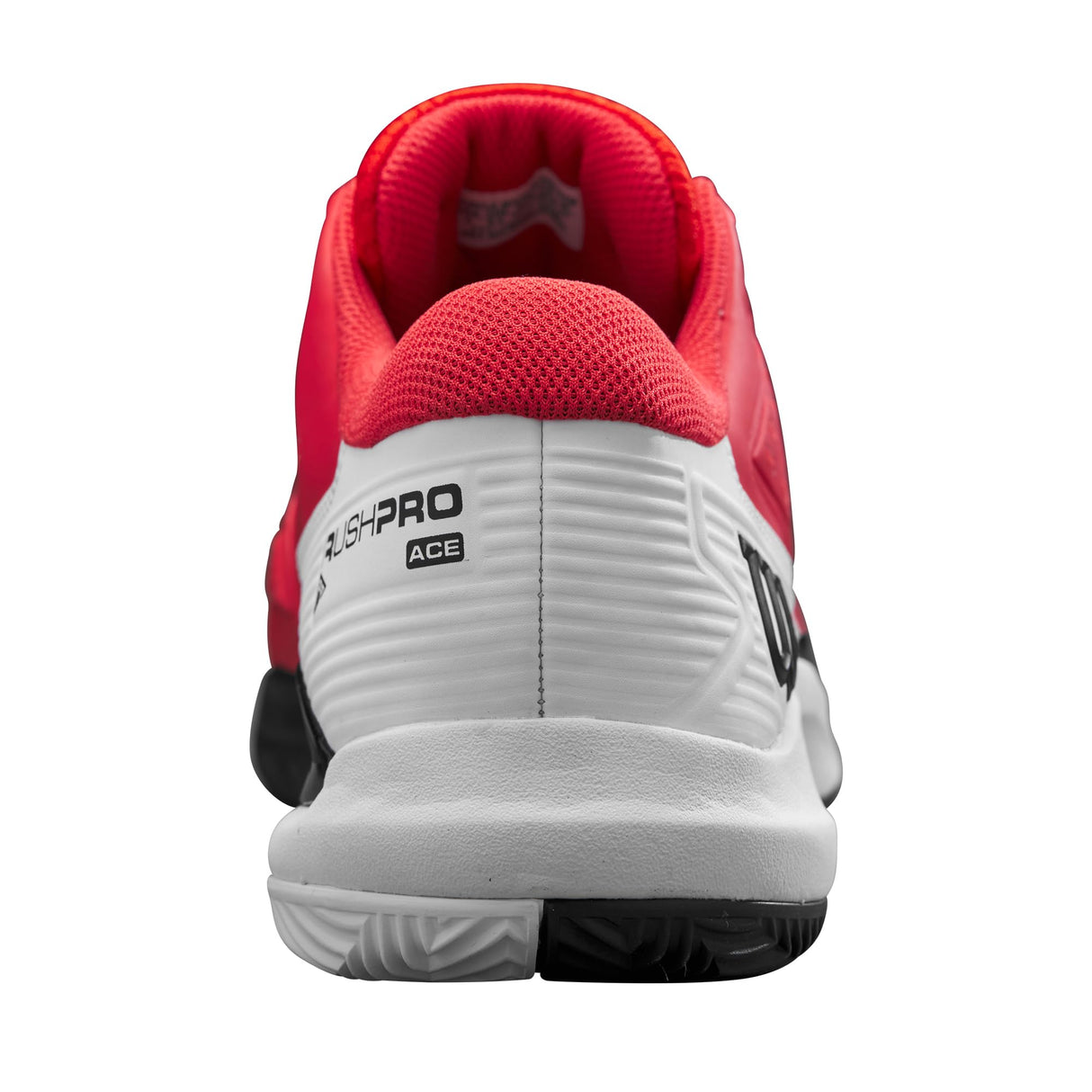 Wilson Rush Pro Ace Clay, Zapatillas de Tenis Hombre, Infrared/White/Black, 46 EU