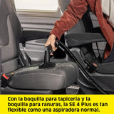 Kärcher Lava-aspiradora SE 4 Plus, Manguera de aspiración con pulverizador, depósitos de 4 l, boquillas de Lavado para alfombras, tapicerías, Suelos y Ranuras, con Accesorios para Suelos Duros