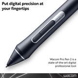 Wacom Pro Pen 2 (KP504E) - Compatible con Intuos Pro, Cintiq, Cintiq Pro & MobileStudio Pro