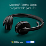 EPOS Auriculares con micrófono SENNHEISER C20 | Auriculares inalámbricos con batería de hasta 27 Horas y tecnología BrainAdapt™