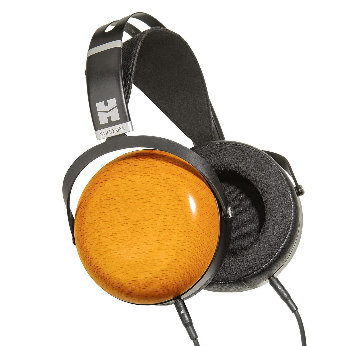 HiFiMAN SUNDARA - Auriculares de Alta fidelidad con Cable magnético, planar, Cerrados, con diseño de imán sigiloso, Cable Desmontable, Almohadillas de Madera para el hogar, Estudio, grabación