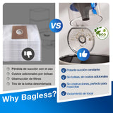 ECOVACS DEEBOT N20 Plus Robot Aspirador y fregasuelos, Potencia de succión de 8000 Pa, estación Dustbagless PureCyclone, Anti-enredos de Pelo, Tiempo de Funcionamiento de hasta 300 Minutos