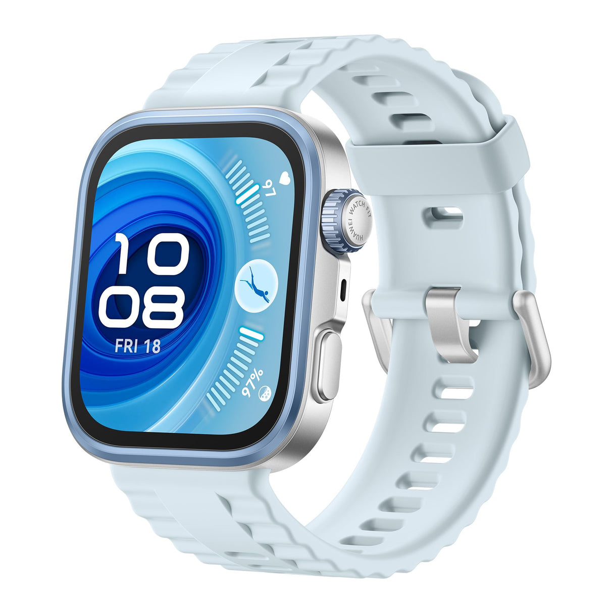HUAWEI Watch FIT 4 Pro Smartwatch, Cristal de Zafiro y Titanio, Brillo máximo de 3.000 nits, Pago por NFC, Dual –Band GPS, ECG, Deportes al Aire Libre de Alto Rendimiento