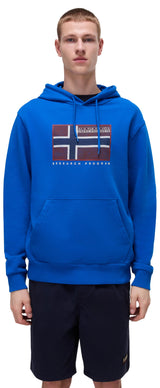 Napapijri Hombre Sudadera con Capucha Bemiles Azul L