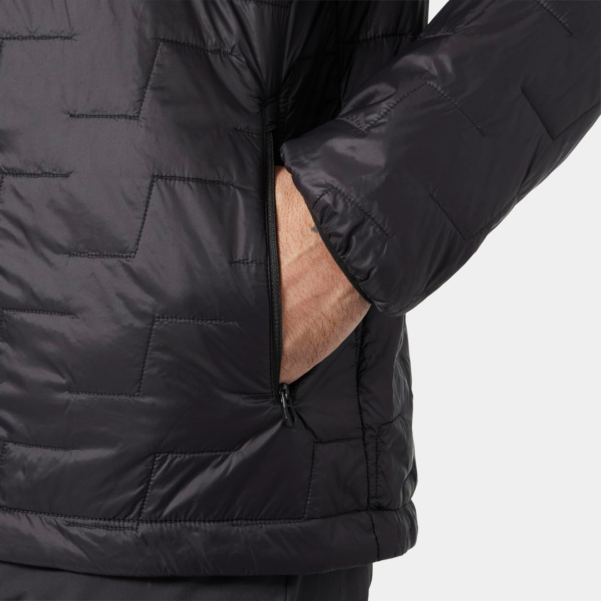 Helly Hansen Hombre Chaqueta Insulada Lifaloft, L, Negro