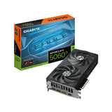 Gigabyte GeForce RTX 5060 Ti Eagle OC 16G Tarjeta Gráfica – 16 GB GDDR7, 128 bits, PCI-E 5.0, 2617 MHz Frecuencia del núcleo, 3 x DisplayPort, 1 x HDMI, GV-N506TEAGLE OC-16GD