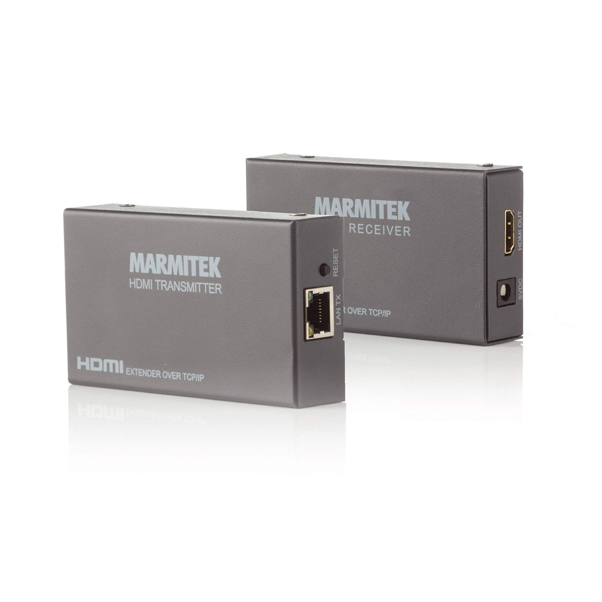 HDMI Extender LAN - Marmitek MegaView 90 - Cable o red CAT 5e / 6 (IP/LAN) - 1080p - 120m - Receptores adicionales posibles - Extensor HDMI a través de la red existente - Plug & Play