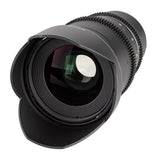 Samyang SA1613 - Lentes de Cámara Compatibles con 35MM T 1.5 MK2 Sony E, Negro