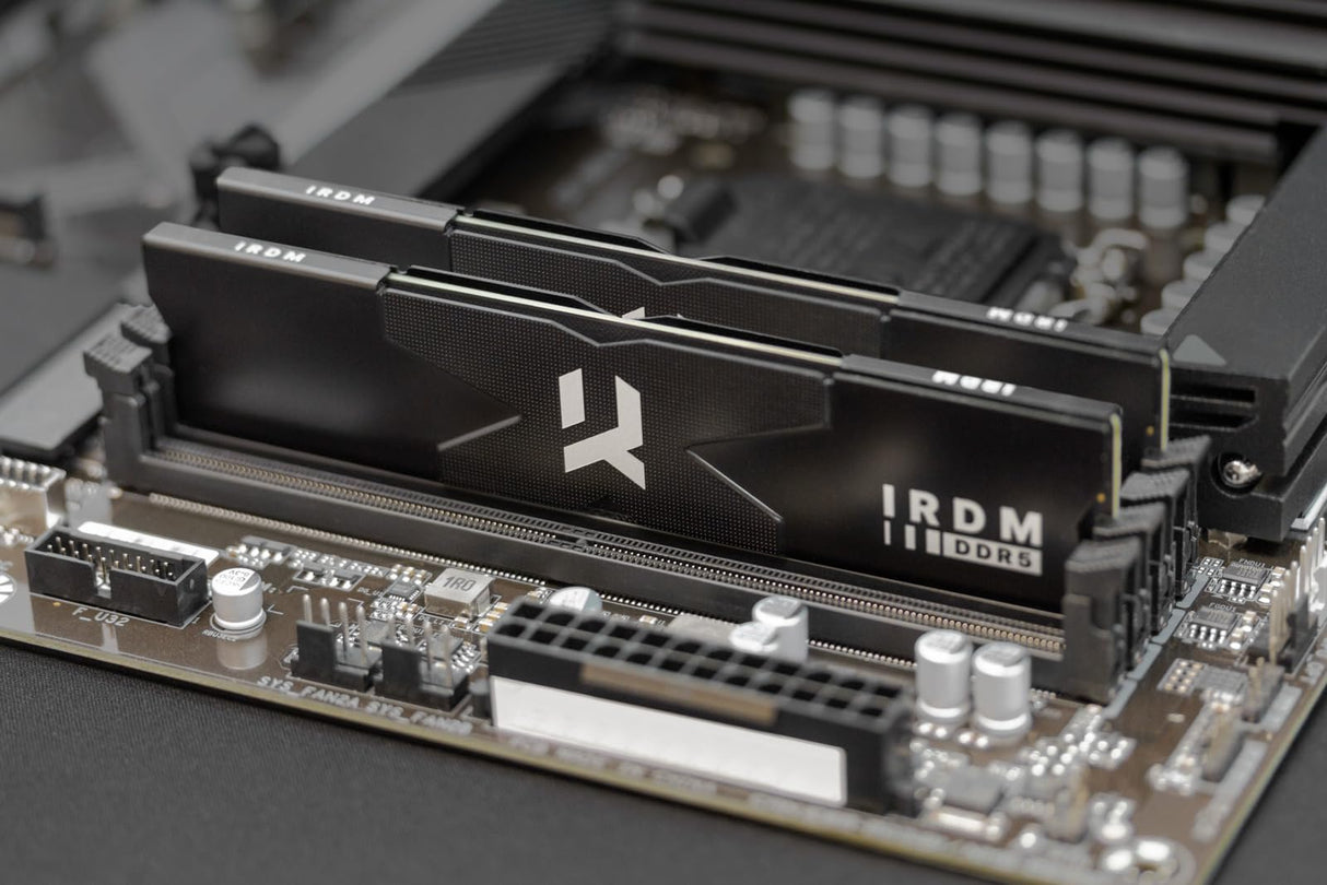 Goodram - Módulo de RAM GOODRAM DDR5 IRDM - 2x16 GB 5600 MHz CL36 DR DIMM Black V Silver - Memoria RAM - para Jugadores y Profesionales - Rendimiento Fluido y Estable