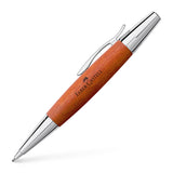 Faber-Castell 138382 - Portaminas E-motion - Cuerpo en Madera de Peral - Mina de 1.4 mm - Graduación B - Marrón Coñac