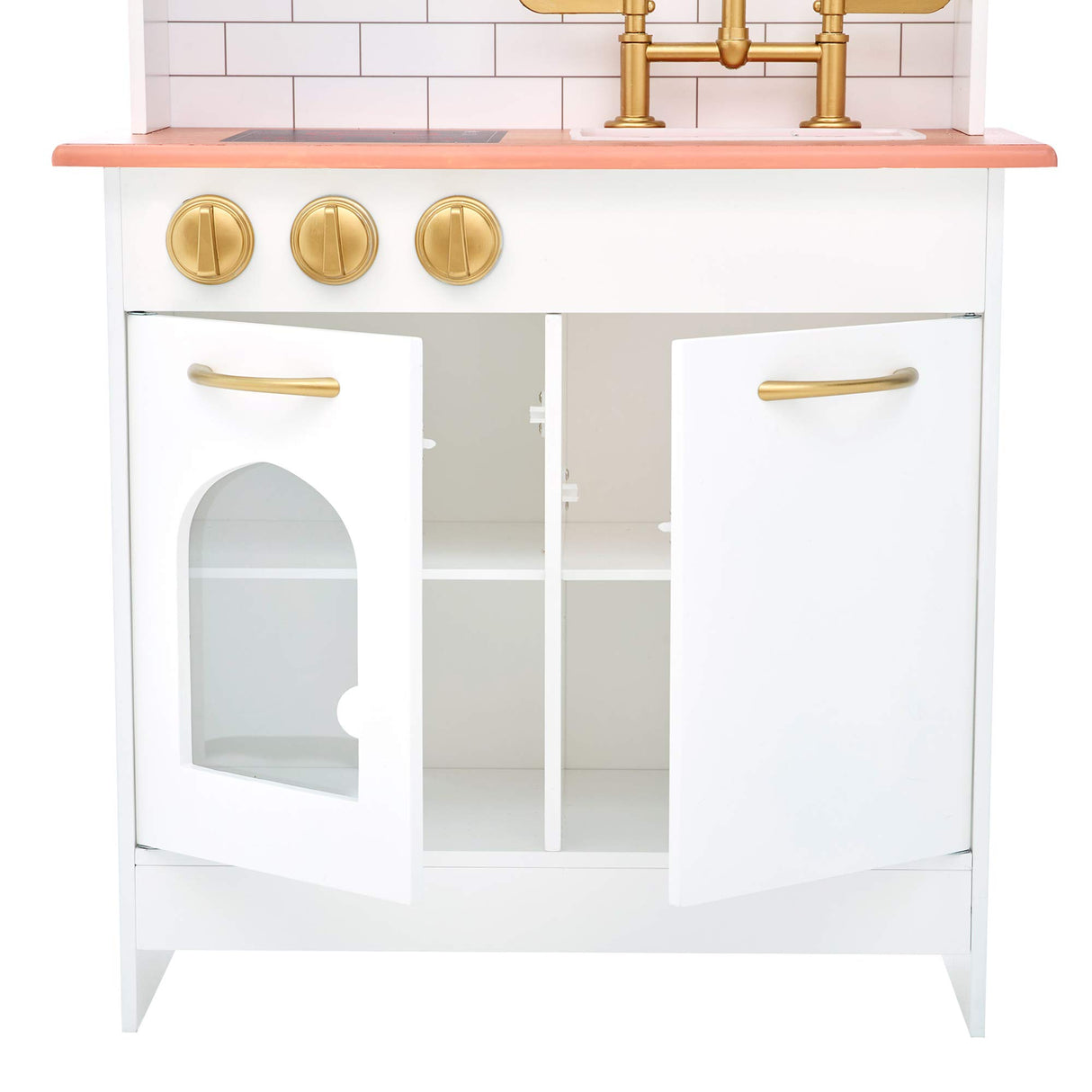 Cocina de juguete de madera blanca Teamson Kids para niños/as TD-12681A