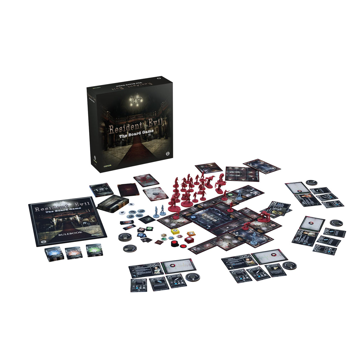 Resident Evil: El Juego de Mesa - Estrategia, Terror, 1-4 Jugadores, Adulto