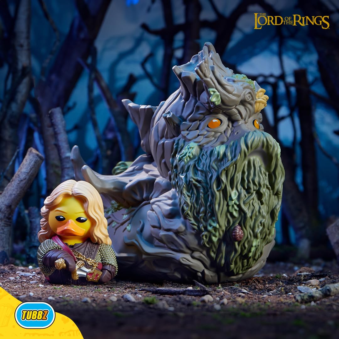 TUBBZ XL: El Señor de los Anillos - Figura Coleccionable Gigante de Pato de Goma con Barba de árbol