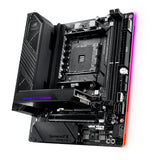 ASUS ROG Crosshair VIII Impact - Placa base Gaming mini-DTX AMD AM4 X570 con tarjeta SO-DIMM.2 (dos M.2), Wi-Fi 6, PCIe 4.0, sonido SupremeFX, iluminación Aura Sync RGB, SATA 6 Gb/s y USB 3.2 Gen. 2