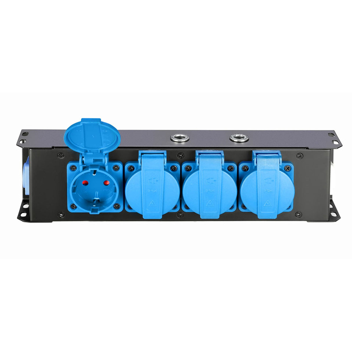 Adam Hall Accessories PRO PORT 4 - Base de enchufes de 4 tomas