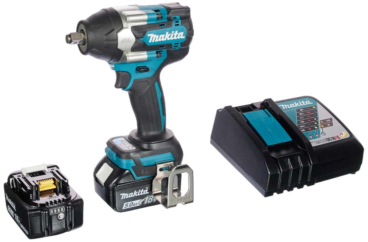 Makita Llave impacto BL 18V LXT 700Nm 5Ah 2 bat. MakPac 1/2" marca