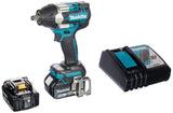 Makita Llave impacto BL 18V LXT 700Nm 5Ah 2 bat. MakPac 1/2" marca