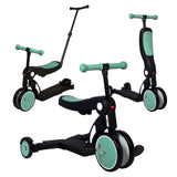 Looping SCOOTIZZ Triciclos evolutivos para Niños 5 en 1 / Triciclos Bebes/Bicicleta Bebé (Verde)