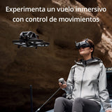 DJI Avata - Dron cuadricóptero con vista en primera persona y vídeo 4K estabilizado, FOV de 155°, protectores de hélices integrados, transmisión HD con baja latencia, freno de emergencia