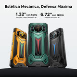 DOOGEE S200 Ultra 5G Movil Irrompible, 6,72" 48GB+1TB, 11000mAh/66W Android 15 Móvil Rugerizado, 5G Teléfono Móvil Resistente, 100MP/Dual SIMOTG/NFC