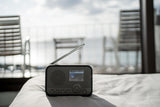 Sangean WFR-39 Radio por Internet con Dab+, FM, WiFi Gris-Negro