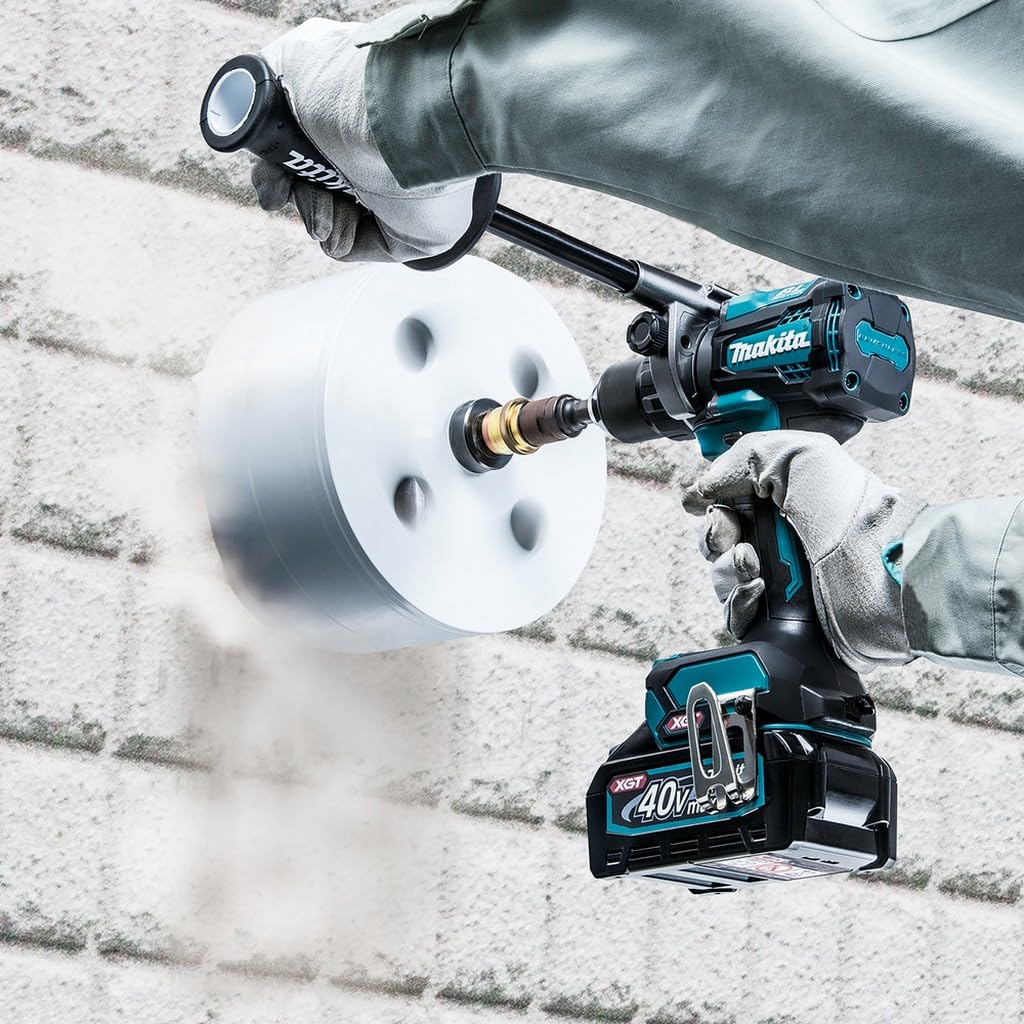 Makita DF001GZ - Taladro atornillador inalámbrico (40 V, máximo (sin batería, sin cargador) Azul Petróleo