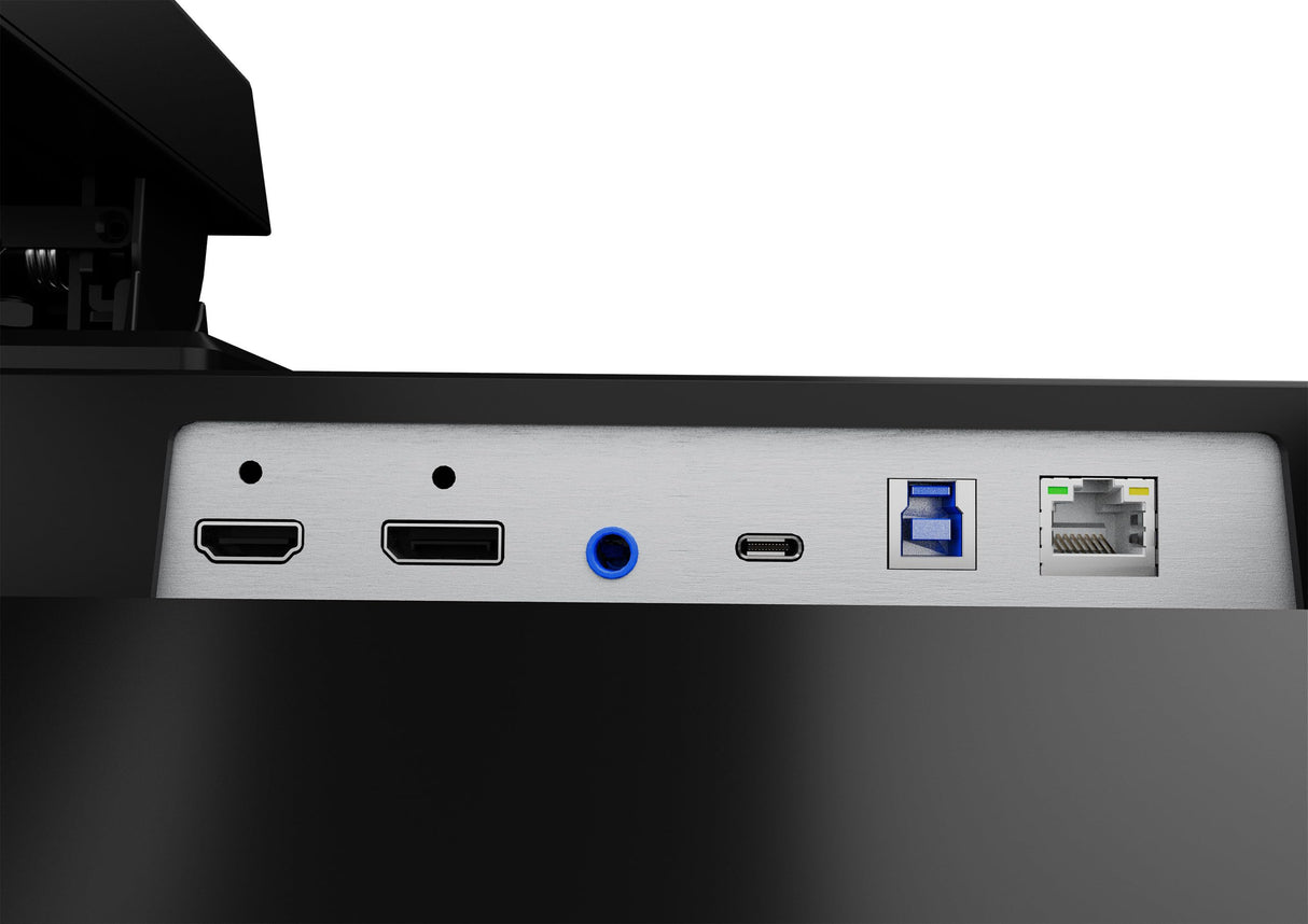 iiyama XUB3293UHSN-B5 32" Panel IPS, 3840x2160 UHD, 15cm Regulable en Altura, Pivotante, 350cd/m², 1000:1, 4ms, Altavoces, USB-C Dock (LAN, 65W PD), DisplayPort, HDMI, KVM, USB 3.0x2