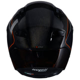 NOLAN Helmet X-804 RS ASSO DI PICCHE 342 L, Carbono/Negro/Rojo