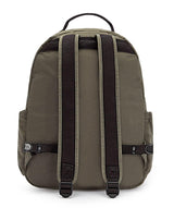 Kipling Seoul Mochila Grande, Green Moss (Verde)