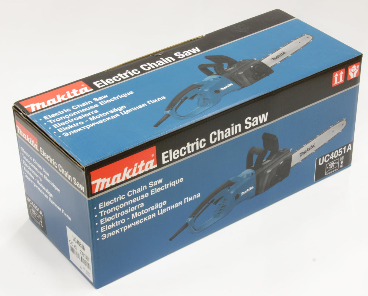 Makita UC4051A - Motosierra eléctrica, longitud de cadena 40 cm, 2000 W
