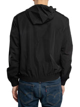 Calvin Klein Cortavientos Hombre Nylon Hooded ligero, Negro (Ck Black), XL