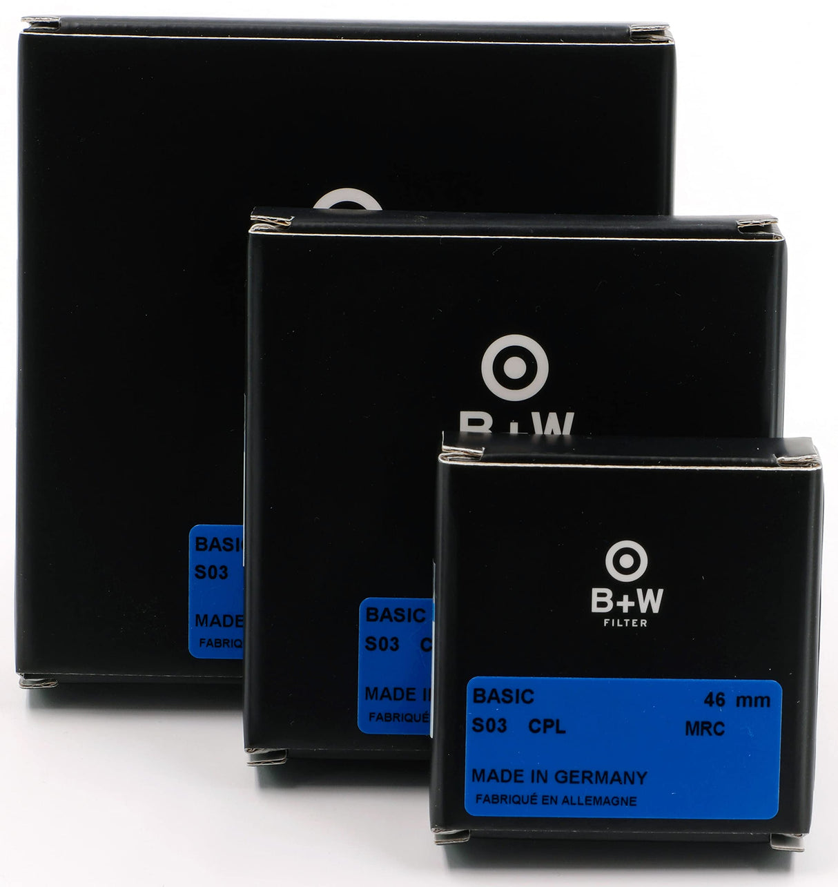B+W Basic Circular Polarising Filter MRC 82 mm - Sustituye a F-Pro 66-1081903