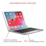 Teclado Bluetooth Brydge 9,7 y 10,5, de Aluminio Plata
