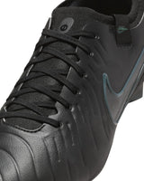Nike Legend 10 Pro FG, Zapatillas de fútbol Hombre, Black/Black/Deep Jungle, 41 EU