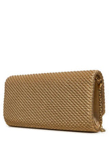 Love Moschino Bolso de Hombro Mujer Dorado Talla única