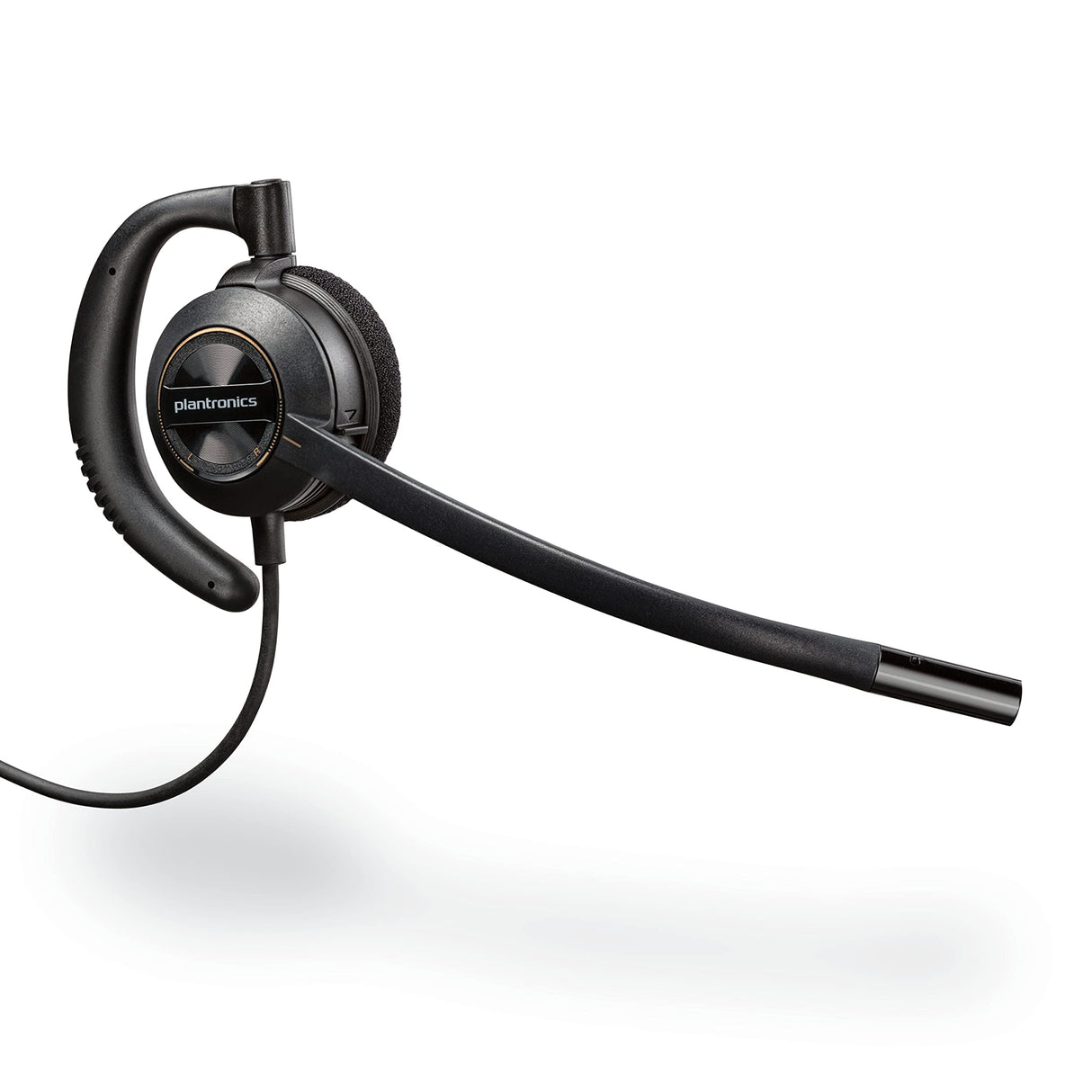 Plantronics EncorePro HW530 - Auricular de Clip con micrófono, Negro
