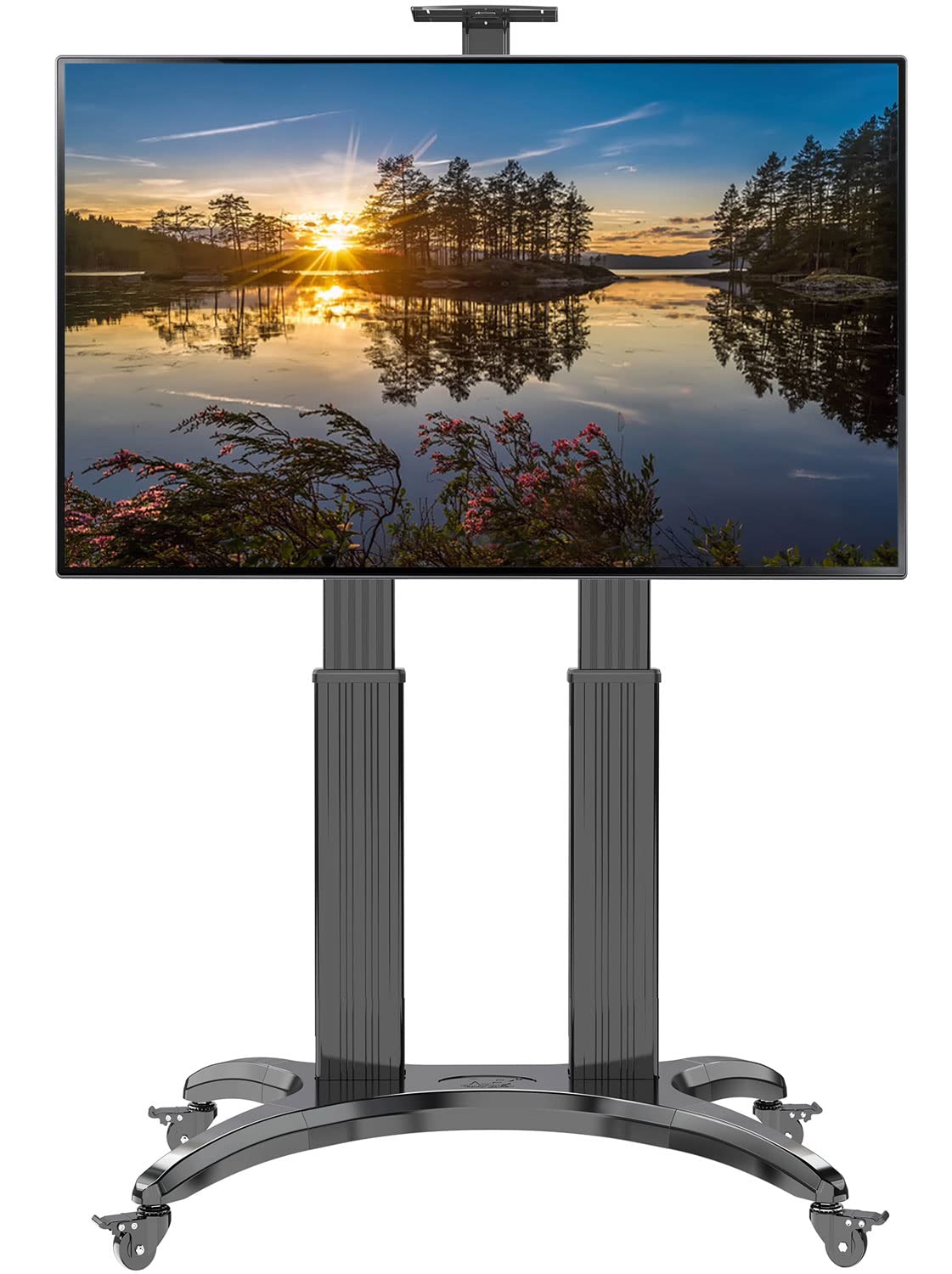 North Bayou AVF1800-70-1P - Soporte de peana para Monitor, Color Negro