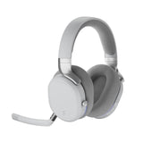 Fractal Design Scape Light - Auriculares inalámbricos para Gaming en PC - Micrófono Giratorio con Mute y antirruido - hasta 40 Horas de autonomía - Iluminación Ambiental configurable - Gris