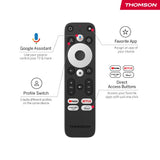 THOMSON Google TV Streaming Box Plus 270, 4K UHD, Altavoz Integrado para Control por Voz, Netflix, Disney +, Streaming a través de WiFi, Google Cast, 32GB de Memoria