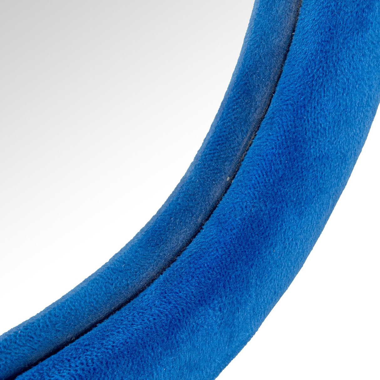 Espejo de pie con Forma de Madera DM y Terciopelo en Azul 68x4x90cm