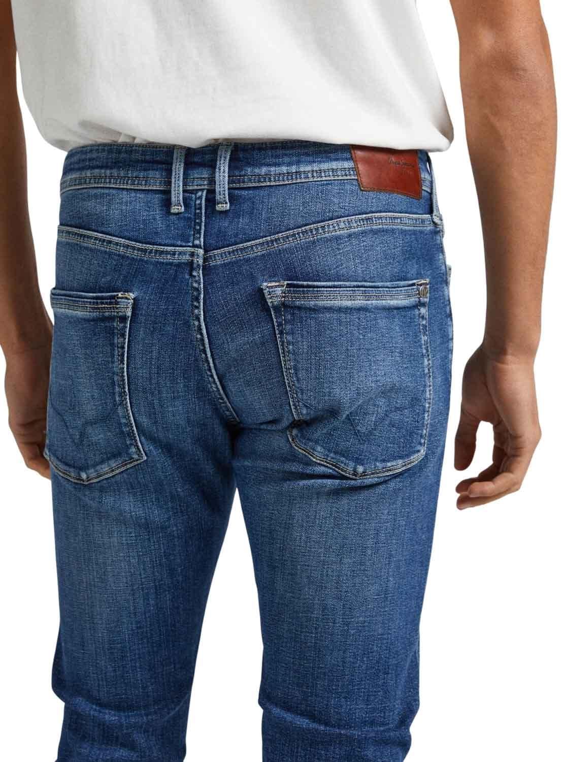 Pepe Jeans Stanley Jeans, Blue (Denim-HS6), 34W / 34L Hombre