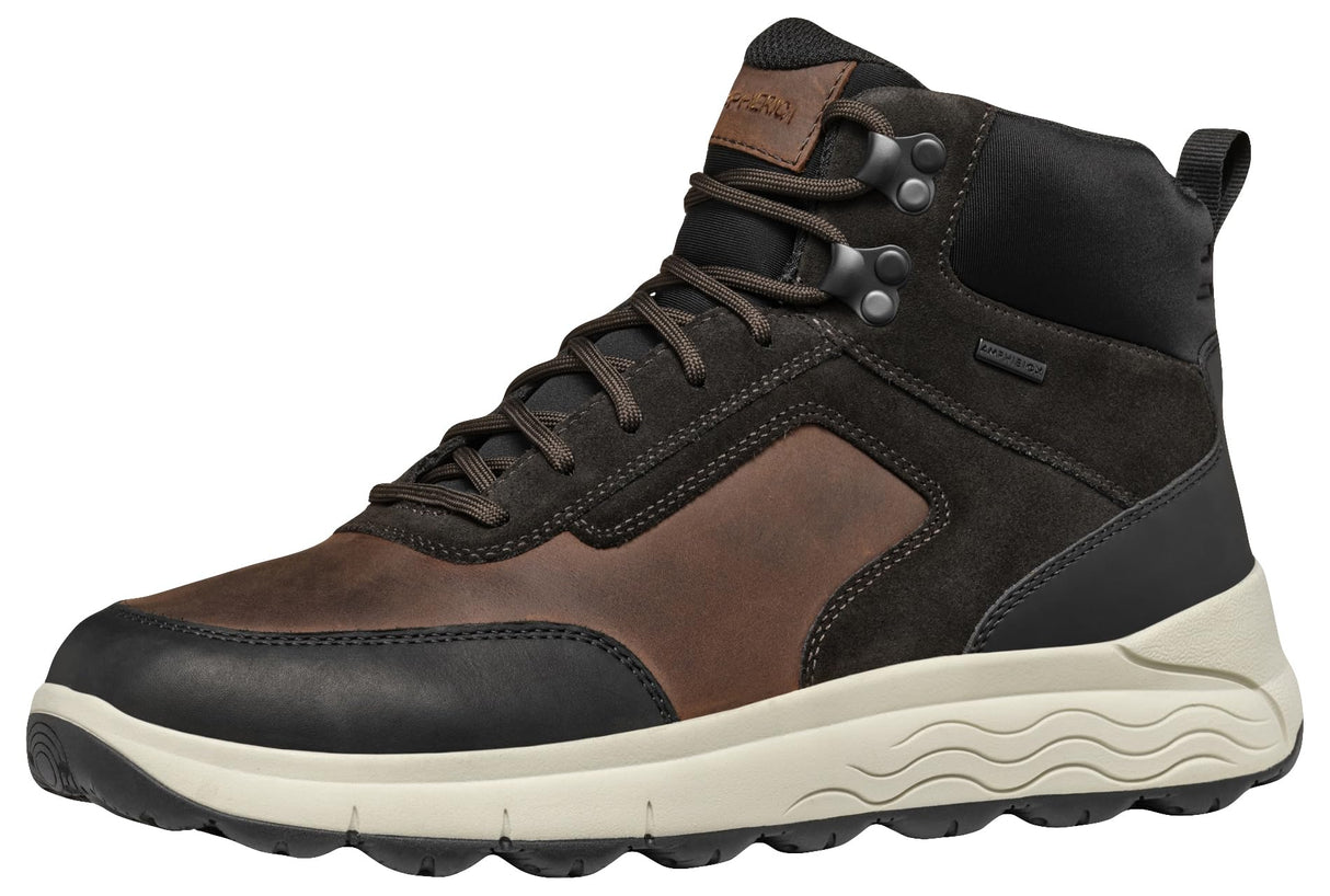Geox U Spherica 4x4 B ABX, Bota de Tobillo Hombre, café, 42 EU