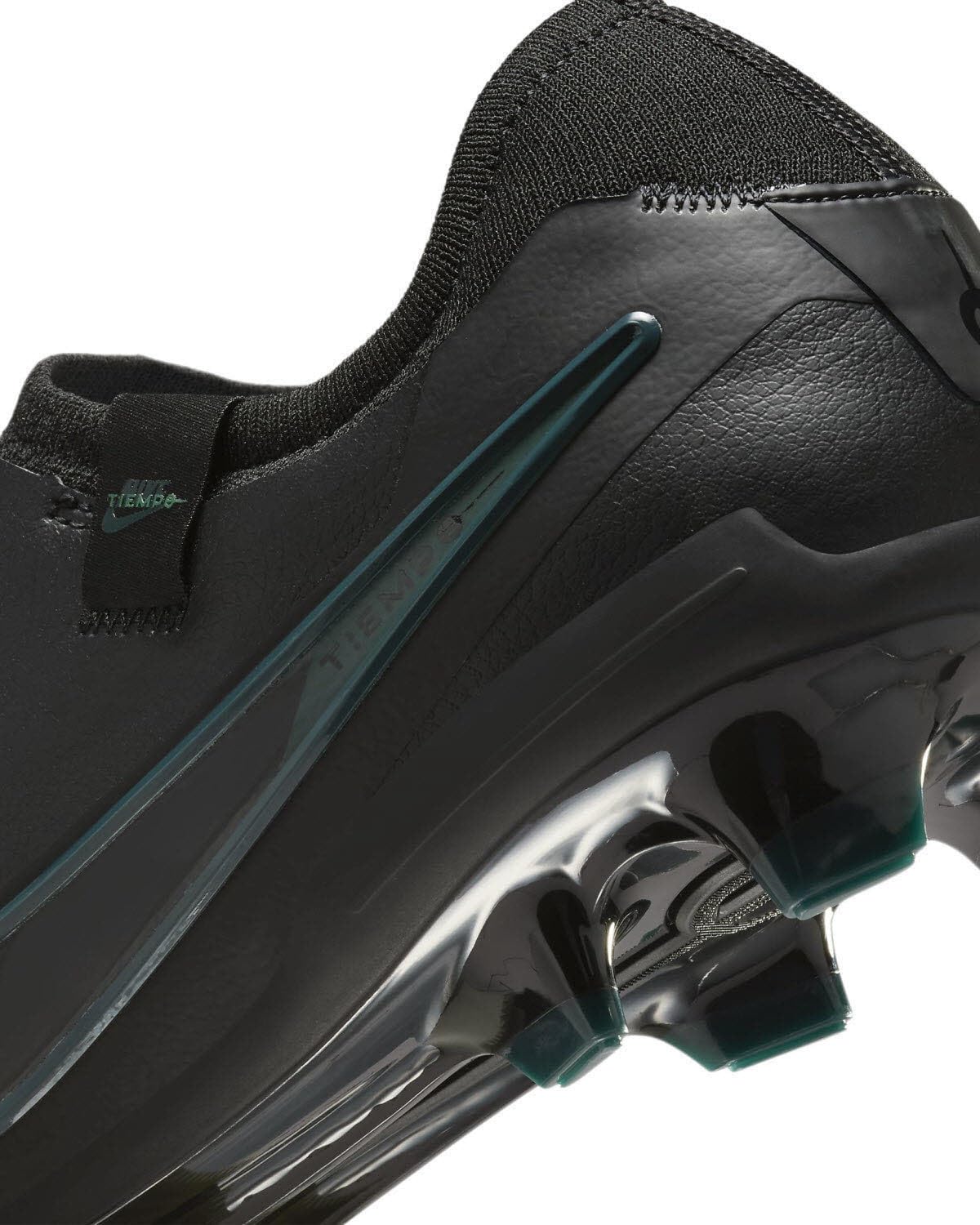 Nike Legend 10 Pro FG, Zapatillas de fútbol Hombre, Black/Black/Deep Jungle, 41 EU