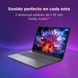 Lenovo IdeaPad Slim 3 Gen 11 – Ordenador Portátil 15.3" WUXGA (Intel Core Ultra 5 322, Copilot+ PC, 16 GB RAM, 1 TB SSD, Wi-Fi 6, USB-C, Windows 11 Home) Teclado QWERTY Español - Gris Luna