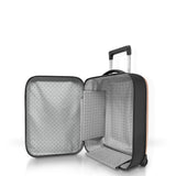 Rollink Vega II Maleta de Viaje con Ruedas, el Original con innovadora tecnología Plegable (Pendiente de Patentes), Rose Smoke, Cabin S - 55x40x23cm, Casual