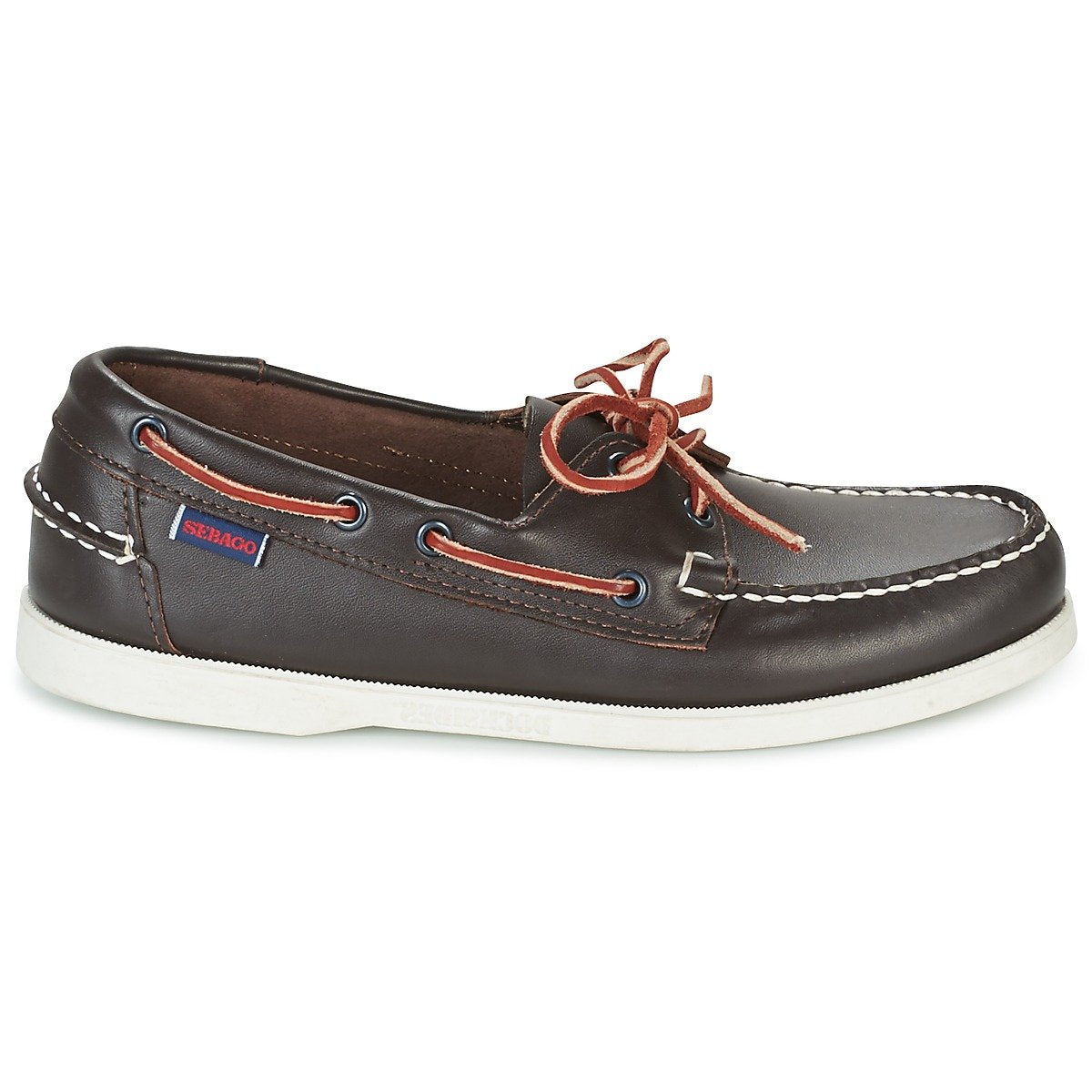 Sebago Docksides Portland, Zapatos para Hombre, Rojo (Red Wine), 41 EU