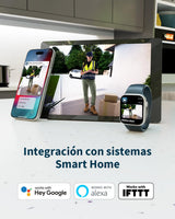 Arlo Essential 2K Videoportero WiFi + Timbre Inalámbrico Exterior Impermeable, Timbre Casa, Detector De Movimiento, Visión Nocturna, Audio Bidireccional, Prueba Arlo Secure Incluida, 1 Cámara, Blanca